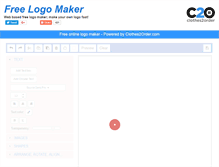 Tablet Screenshot of free-logo-maker.net
